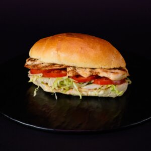 panino con pollo arrosto