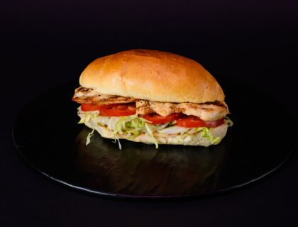panino con pollo arrosto