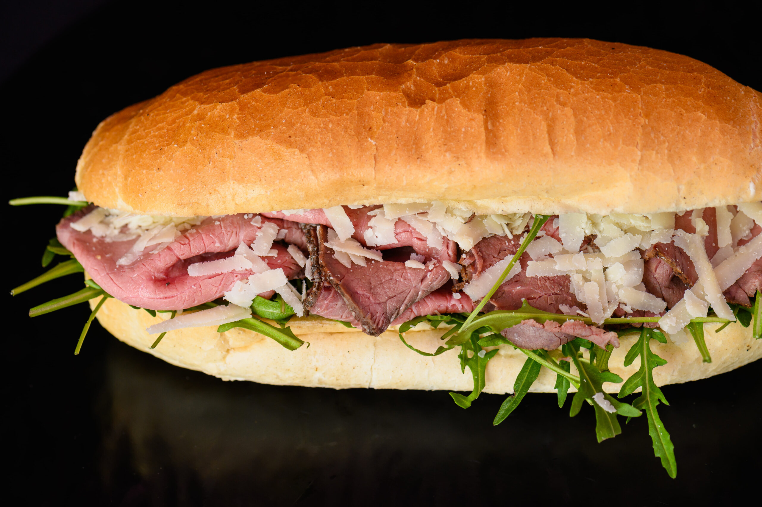 panino con roastbeef panino con roastbeef