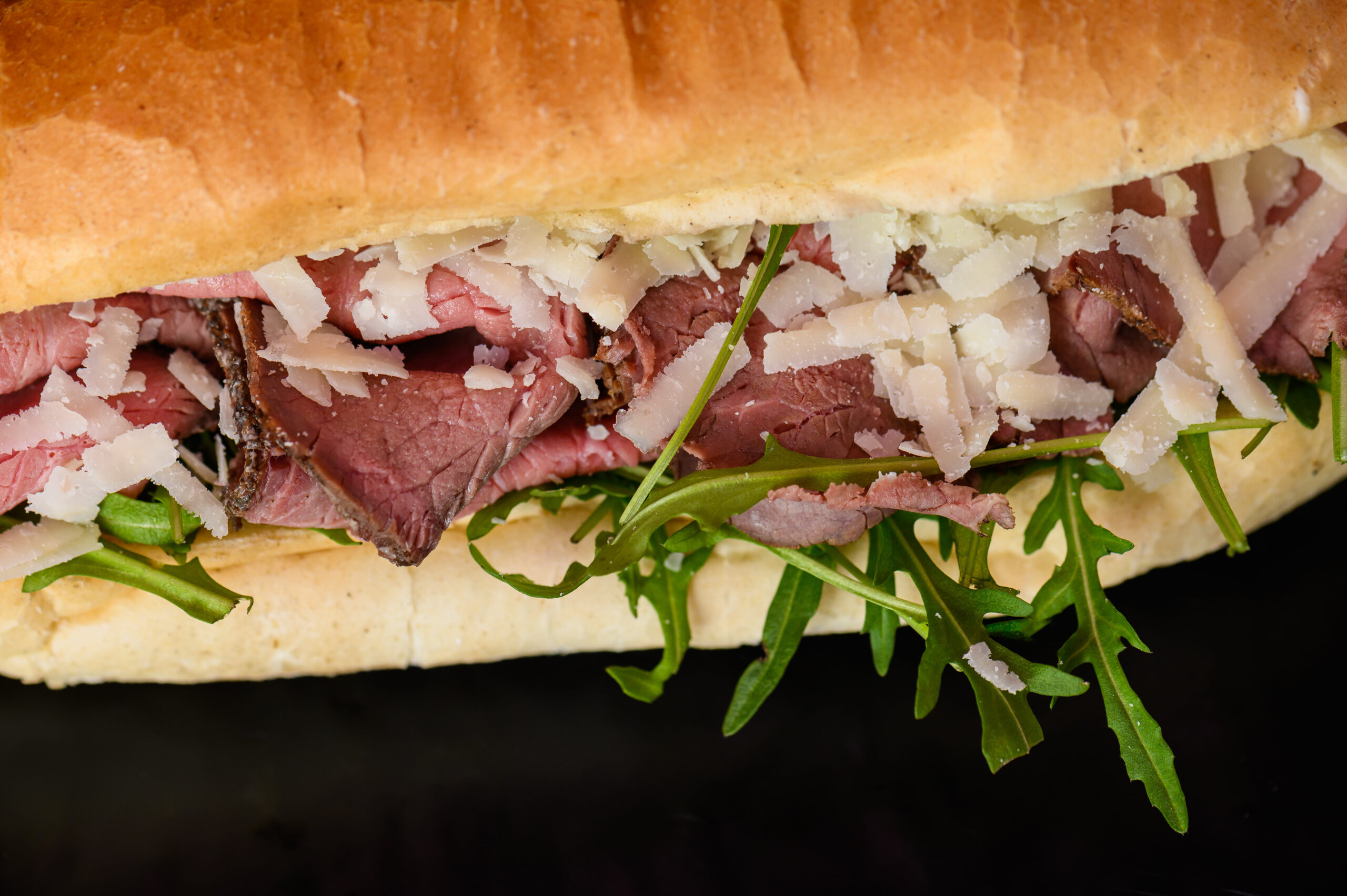 panino con roastbeef panino con roastbeef