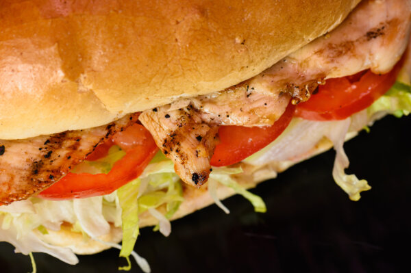 panino con pollo arrosto