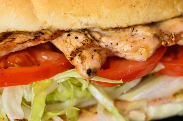 panino con pollo arrosto