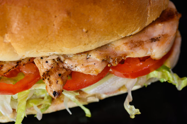 panino con pollo arrosto