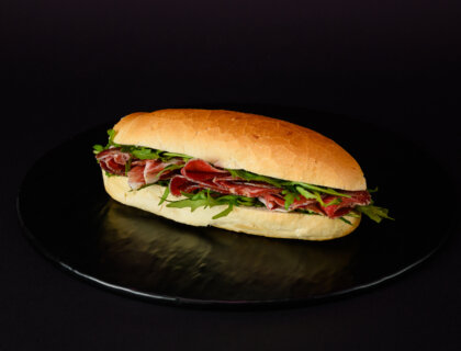 Panino coppa e rucola