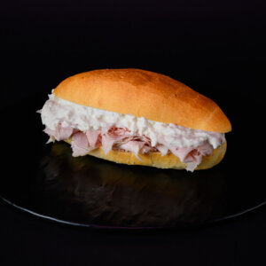 Panino con Fesa di tacchino e Stracciatella