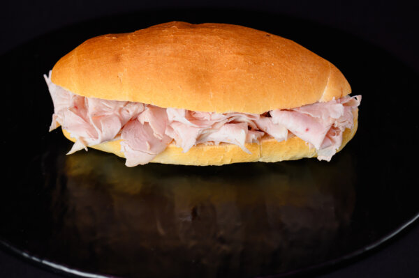 Panino con Fesa di tacchino e Stracciatella