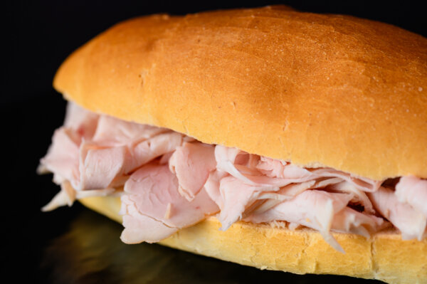 Panino con Fesa di tacchino e Stracciatella