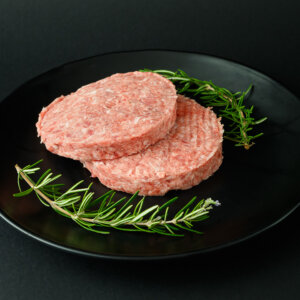 hamburger di maialino nero