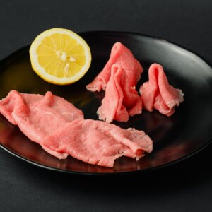 fette di vitello per carpaccio