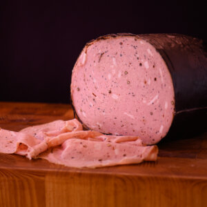Mortadella Artigianale di Maialino Nero al Tartufo - Nostra Produzione