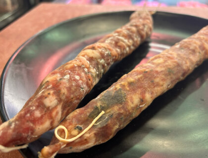 salamino di maialino nero al tartufo