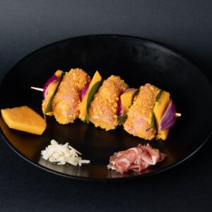 Spiedini Zucca e Capocollo