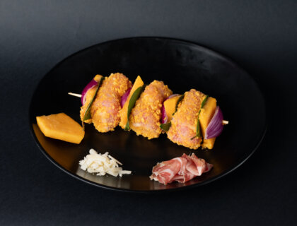 Spiedini Zucca e Capocollo