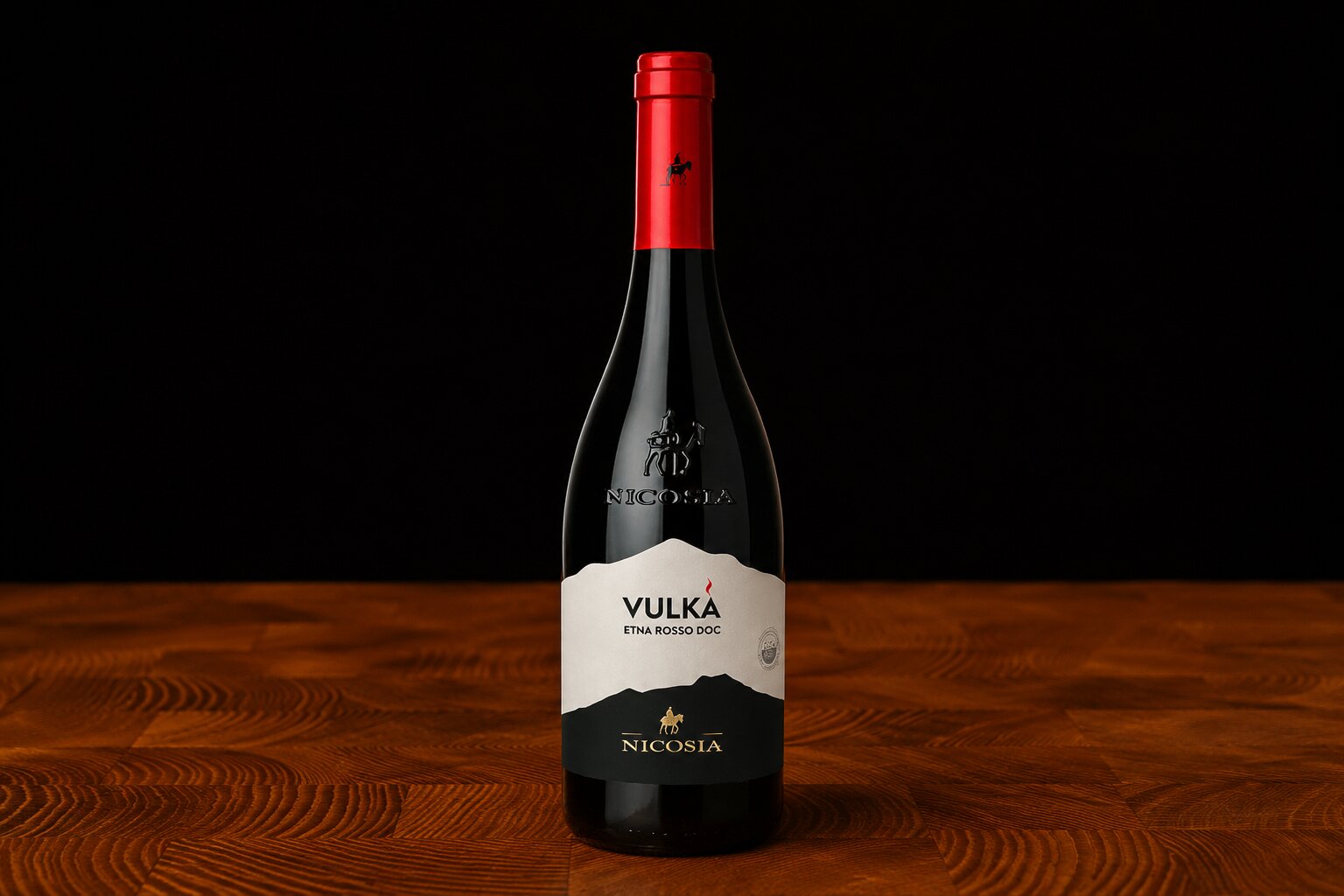 Vulkà Etna Roso - vino siciliano - bottiglia 75 cl