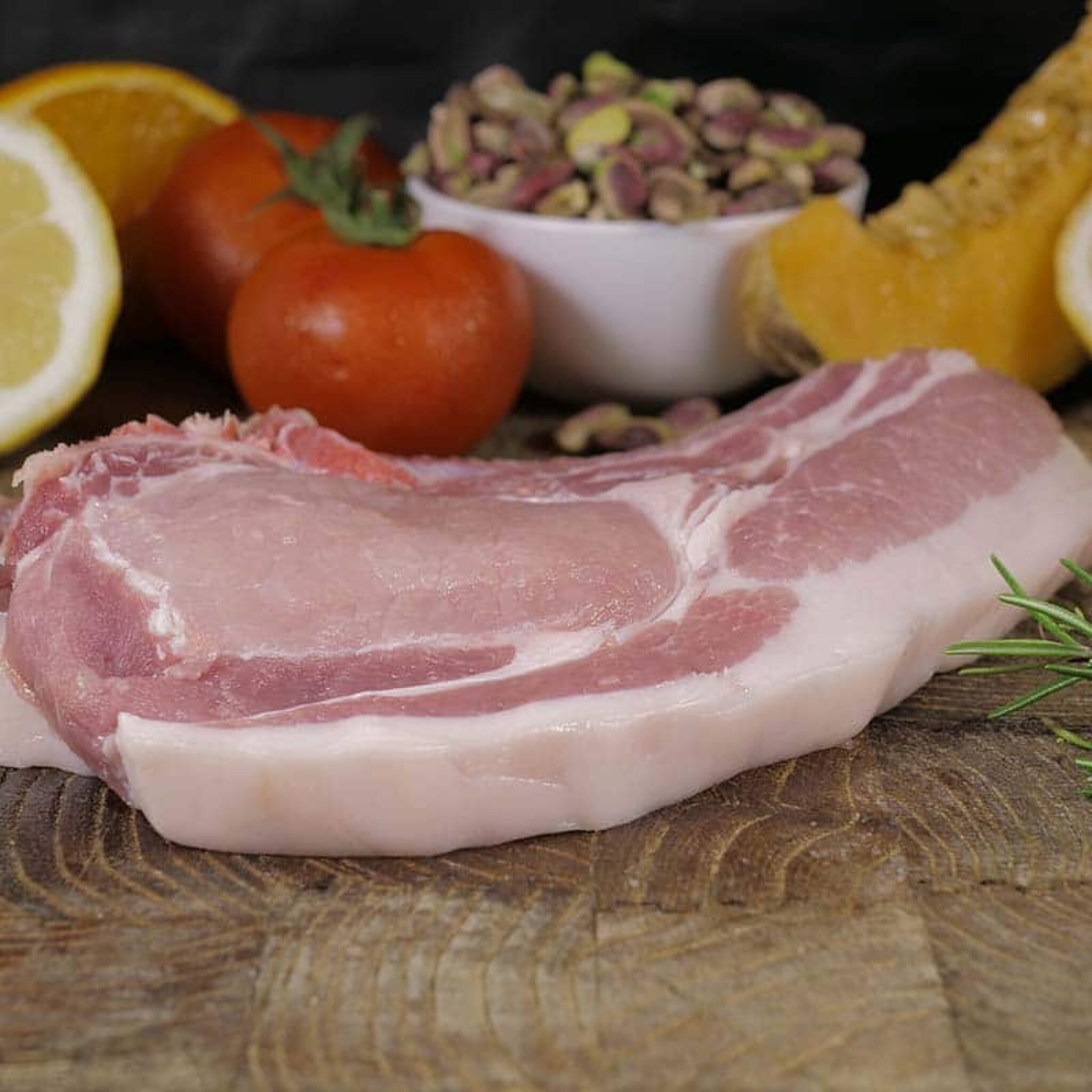 Costata di suino a fette